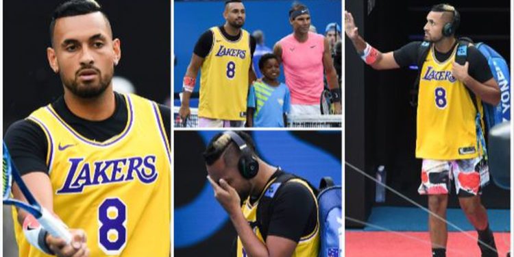 El homenaje de Nick Kyrgios a Kobe Bryant