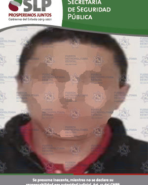 Detienen a joven de 18 años por portación de arma blanca