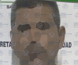 Aseguran a hombre por delito de portación de arma y cartuchos