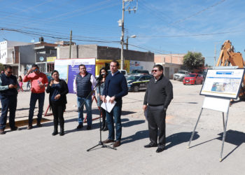 Inicia segunda etapa de rehabilitación a calle Camino Real a Saltillo
