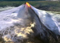 El volcán Shishaldin en Alaska entra en erupción