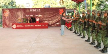 Jueves Cívico y  visitas guiadas en la 12/a. Zona Militar