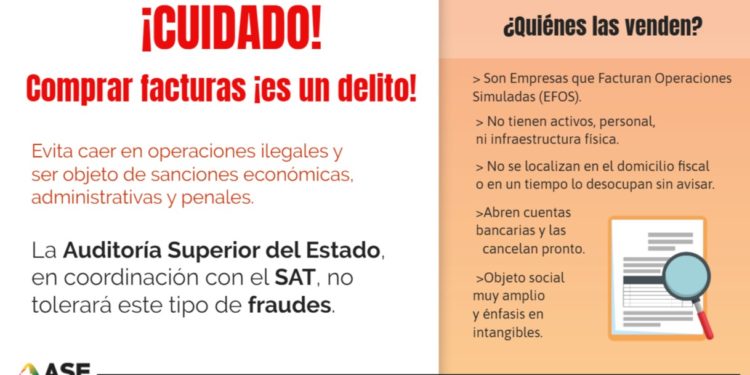 ASE no tolerará compra de facturas