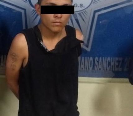 Arrestan in fraganti a ladrón domiciliario en Soledad