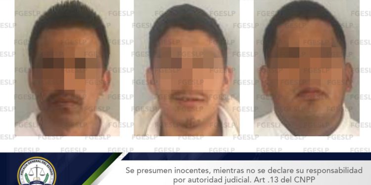 Detenidos por delito de secuestro exprés y robo calificado en Tamasopo