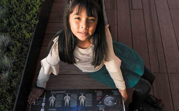 Adhara Pérez la niña genio, visitará la NASA el domingo