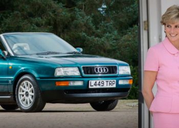 El Audi 80 Cabriolet de ‘Lady Di’ sale a subasta