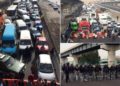 Pobladores mantienen bloqueo en la México-Puebla
