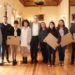 Xavier Nava entrega equipos de cómputo a egresados de secundaria