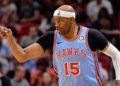 Vince Carter, primer jugador en disputar 22 temporadas en la NBA