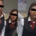 Cliente se disculpa con cajera de Santander después de acusarla de robo