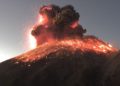 Despertó el Popocatépetl, registra impresionante explosión esta mañana