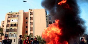 Caen proyectiles cerca de Embajada de EU en Bagdad