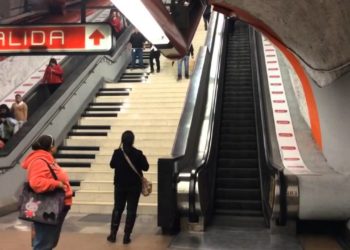 Orina, de las principales causas en fallas de escaleras del Metro