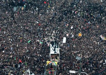 Más de 50 muertos en estampida durante entierro de Soleimani en Irán