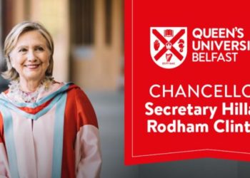Hillary Clinton, rectora de la universidad Queen’s