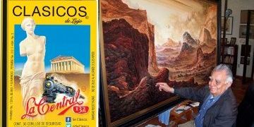 Muere el pintor Jorge Cázares, autor de los paisajes en las cajas de cerillos