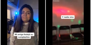 Joven hace fiesta y solo van 3 personas