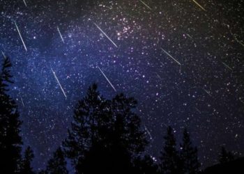 La primera lluvia de meteoros de 2020