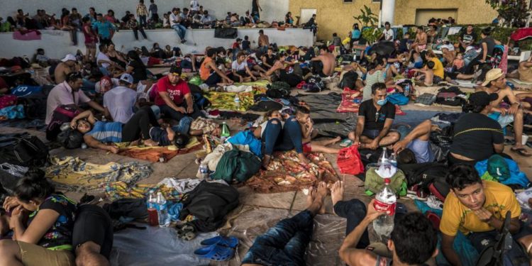 Más de 2 mil migrantes adscritos a opciones que ofrece México: Ebrard