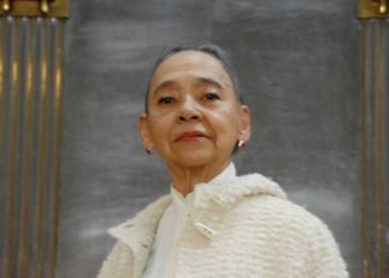La maestra Nieves Paniagua,  festeja su 86 cumpleaños