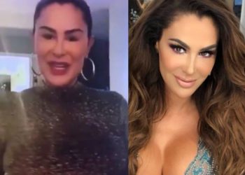 Ninel Conde se lastimó la rodilla; “Me estuve inyectando una cosa que te retiene líquidos y te hinchas”