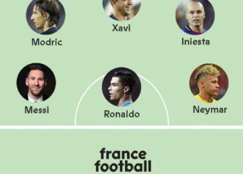 Este es el once de la década: France Football