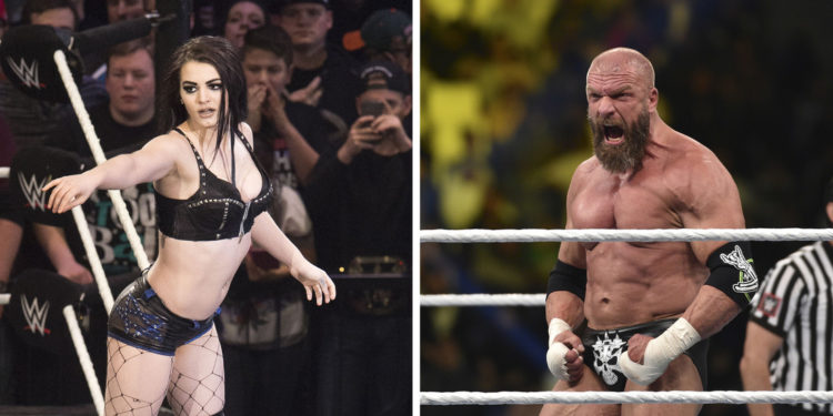 Obligan a ‘Triple H” a disculparse con Paige por broma sobre sus hijos
