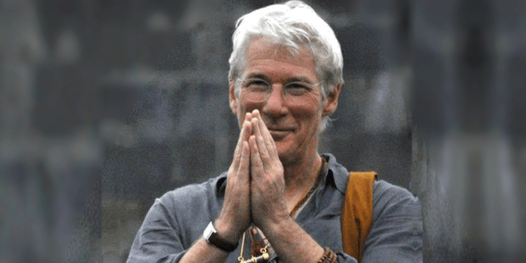 Richard Gere acude a sesión espiritual con el Dalai Lama