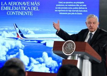 Si ganas el avión presidencial podrás guardarlo en AICM, Toluca o Santa Lucía: AMLO