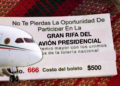 Avión presidencial, el premio mayor de la Lotería Nacional