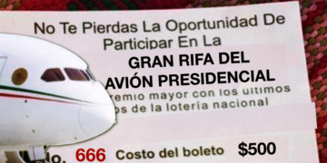 Avión presidencial, el premio mayor de la Lotería Nacional