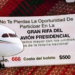 Avión presidencial, el premio mayor de la Lotería Nacional
