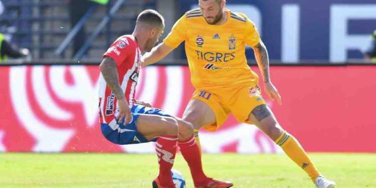 Atlético de San Luis vs Tigres  hoy por la noche