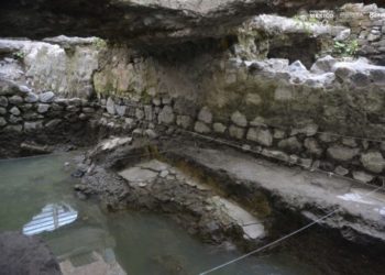 Hallazgo de restos de un temazcal prehispánico en La Merced