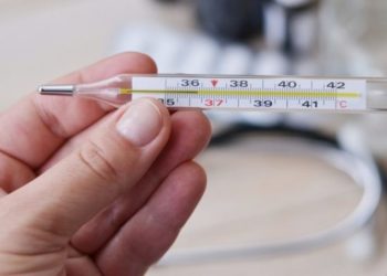 La temperatura corporal ha bajado 0,32 °C