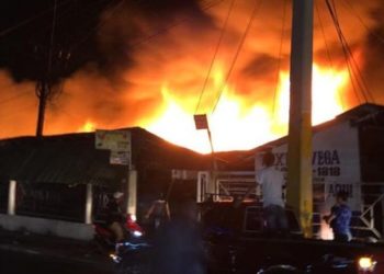Se incendió el mercado de Tepito, Alcaldía de Cuauhtémoc