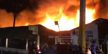 Se incendió el mercado de Tepito, Alcaldía de Cuauhtémoc