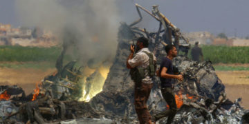 Rebeldes sirios derriban helicóptero del ejército