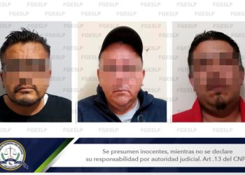 Tres detenidos por robo a empresa cigarrera de S.L.P.