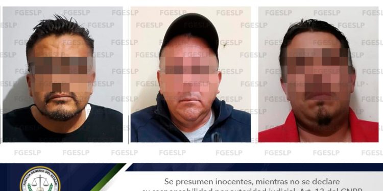 Tres detenidos por robo a empresa cigarrera de S.L.P.