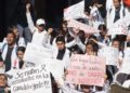 Basta de inseguridad, exigen justicia por estudiantes asesinados