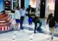 Héroe anónimo frustra  robo en un centro comercial chileno