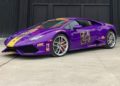 Un fan de Kobe Bryant tunea un Lamborghini en homenaje al exbaloncestista