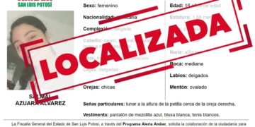 Se localiza a jovencita de Tanquían de Escobedo; FGESLP desactiva Alerta Amber