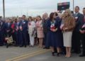 Ceremonia del Abrazo en frontera de Laredo y Nuevo Laredo