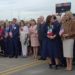 Ceremonia del Abrazo en frontera de Laredo y Nuevo Laredo