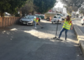 Jugadoras del Atlético San Luis tapan baches