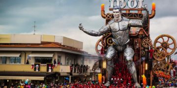 Cristiano Ronaldo en el Carnaval de Viareggio