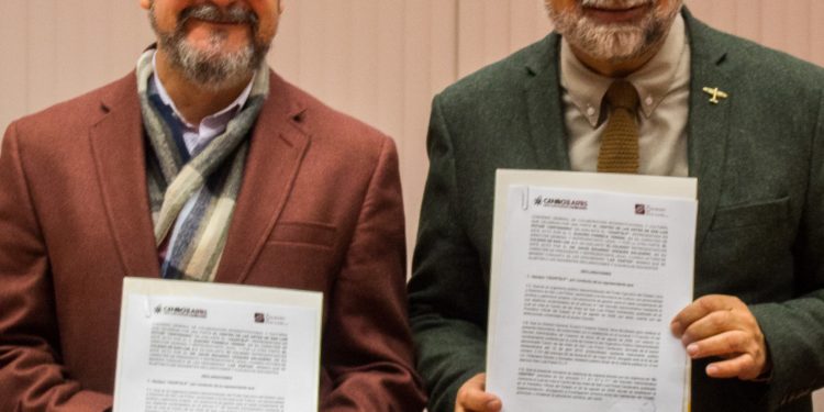 Firman convenio de colaboración el Centro de las Artes y el Colegio de San Luis